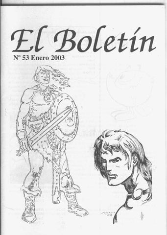 Fanzine: El Boletin trimestral numero 053: Jaime Brocal