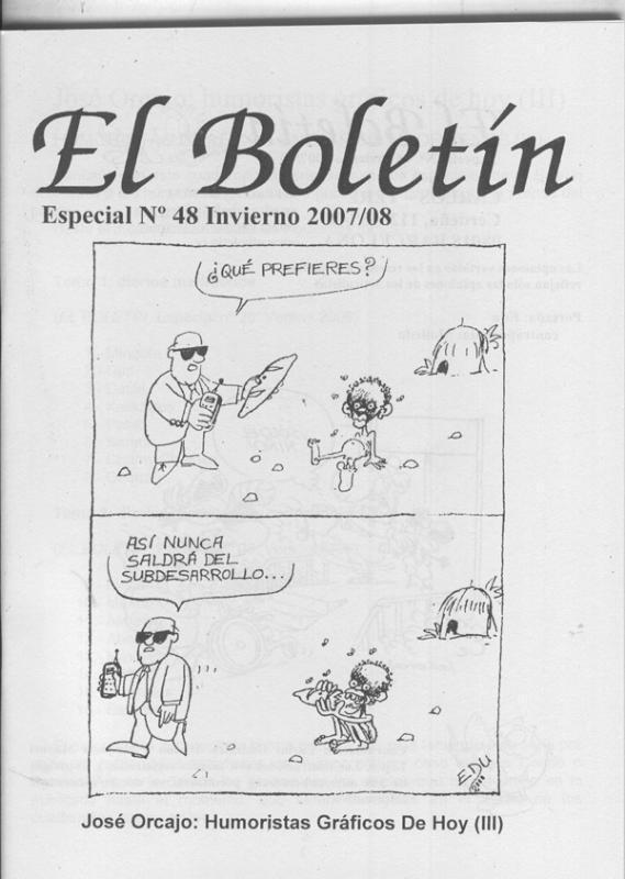 Fanzine: El Boletin Especial numero 048: Humoristas graficos volumen 3
