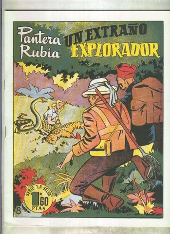 Facsimil: Pantera Rubia: Un extraño explorador