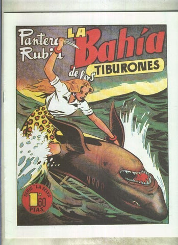 Facsimil: Pantera Rubia: La bahia de los tiburones