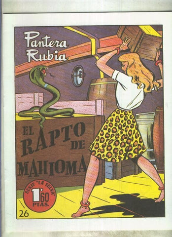 Facsimil: Pantera Rubia: El rapto de Mahioma