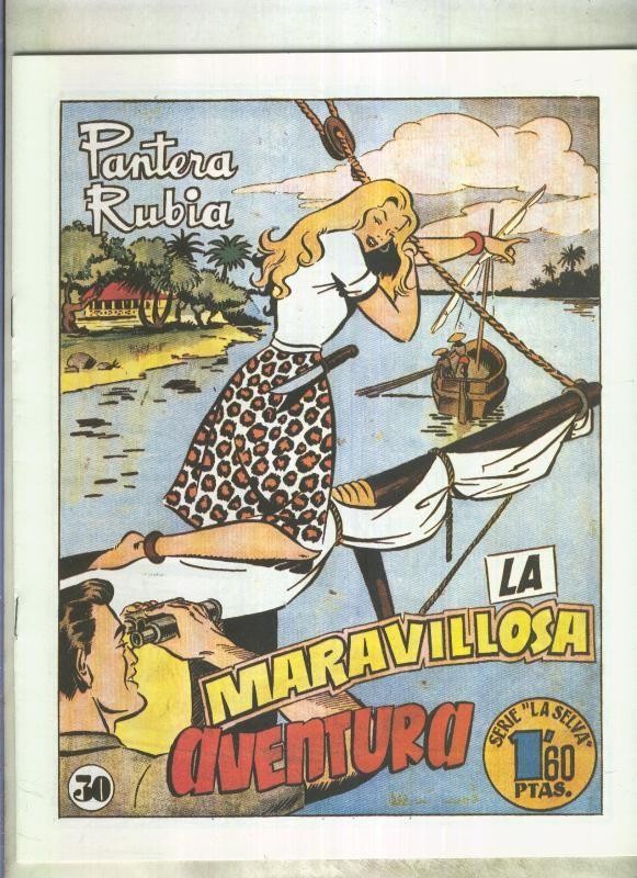 Facsimil: Pantera Rubia: La maravillosa aventura