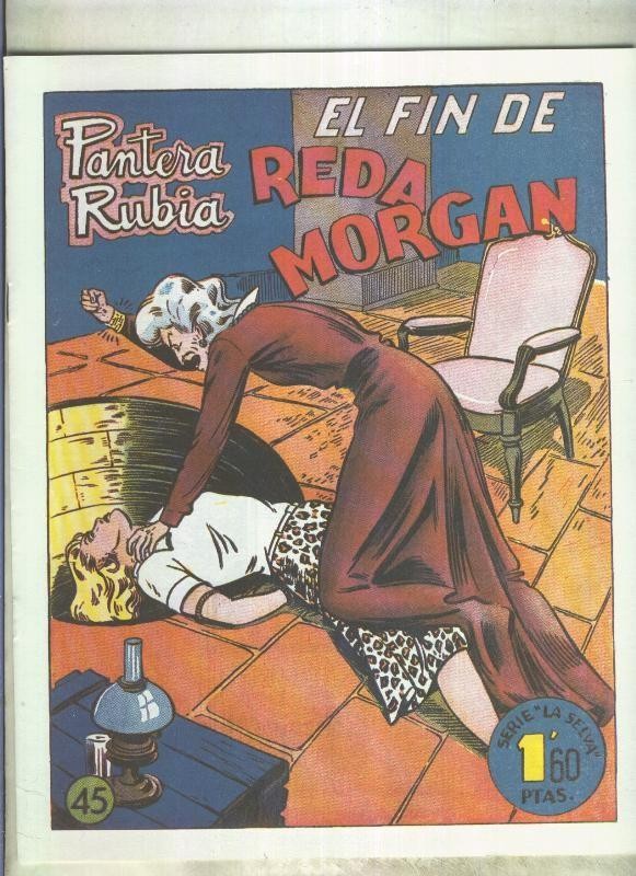 Facsimil: Pantera Rubia: El fin de Reda Morgan