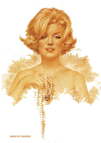 Poster DIN 4 numero 0146: Marilin Monroe de Pepe Gonzalez