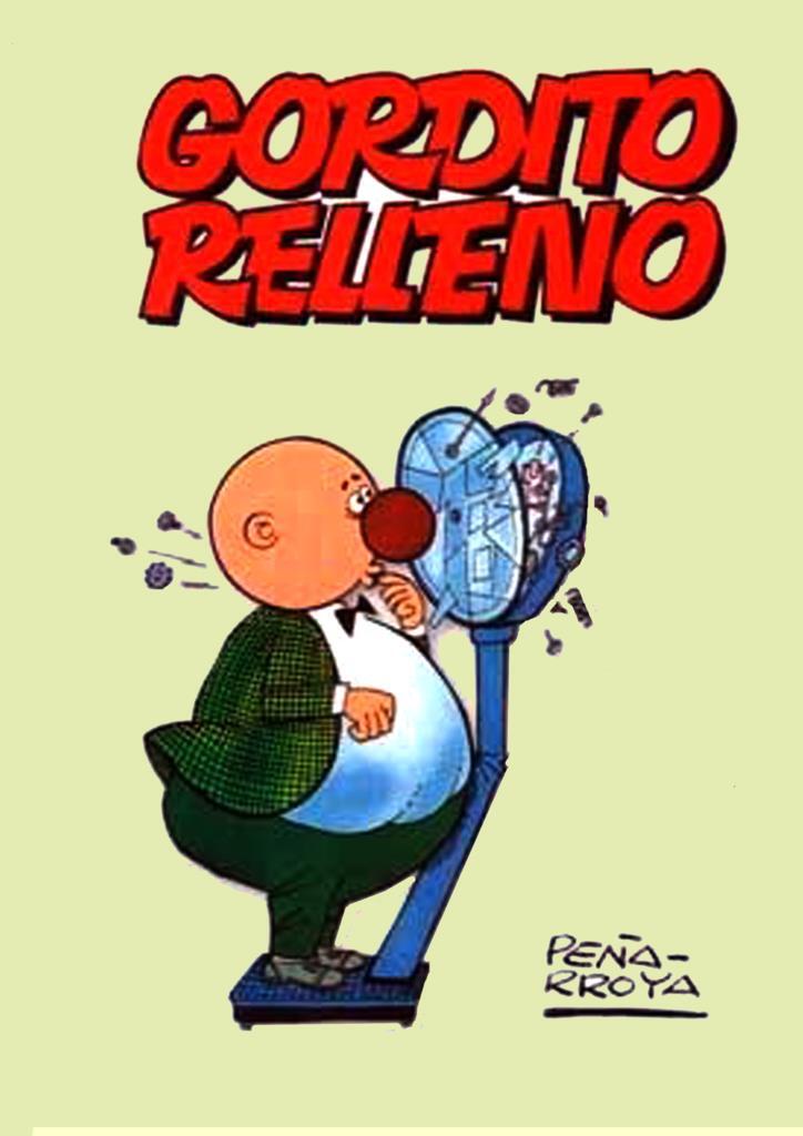 Poster DIN 4 numero 0261: Gordito Relleno de Peñarroya, serie Bruguera