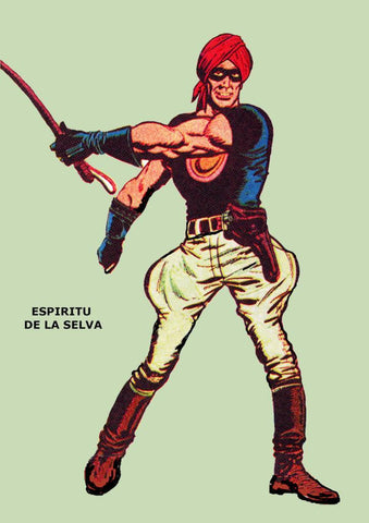 Poster DIN 4 numero 0276: Espiritu de la Selva, serie Clasicos Españoles