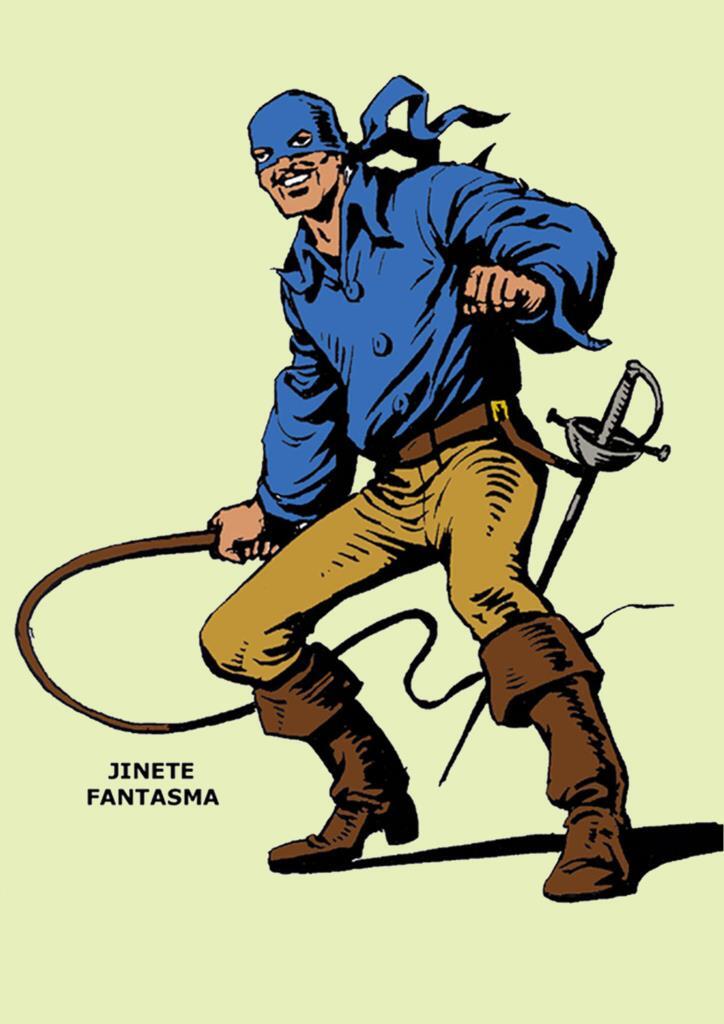Poster DIN 4 numero 0288: Jinete Fantasma de Ambros, serie Clasicos Españoles