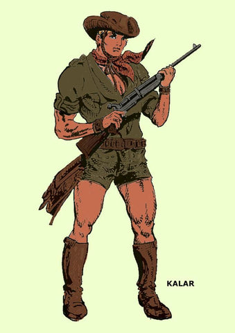 Poster DIN 4 numero 0290: Kalar de Tomas Marco, serie Clasicos Españoles