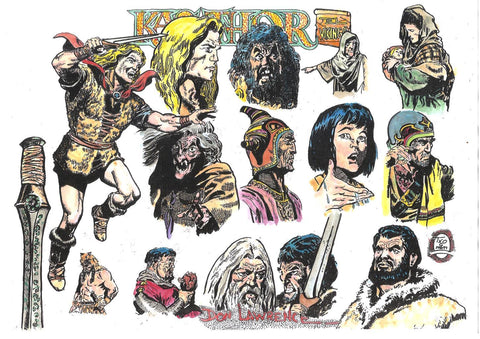 Poster DIN 4 numero 0315: Kas Thor el vikingo, modelo 