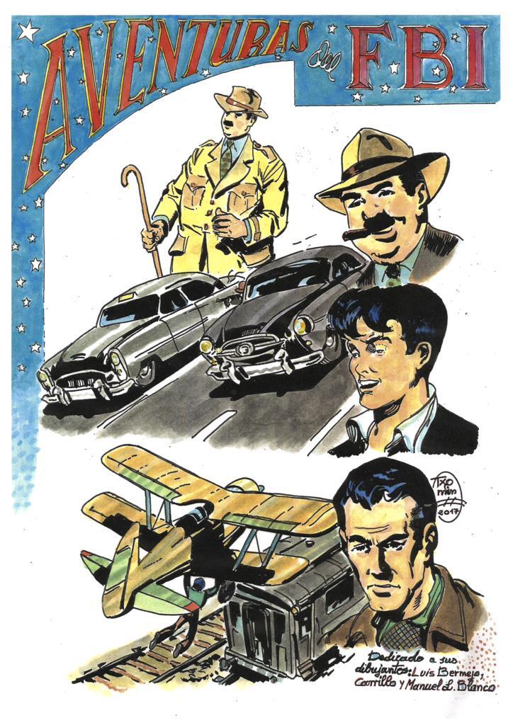 Poster DIN 4 numero 0320: Aventuras del FBI, serie Clasicos Españoles