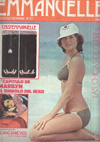Emmanuelle numero 027: quinto capitulo de Marilyn, el simbolo del sexo