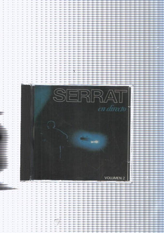 CD musica: Serrat en directo, volumen 1. Ariola. Salvat - 35