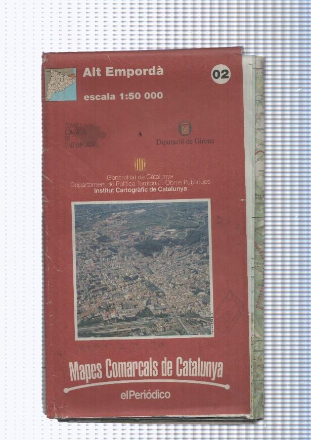 Mapes Comarcals de Catalunya numero 02: Alt Emporda