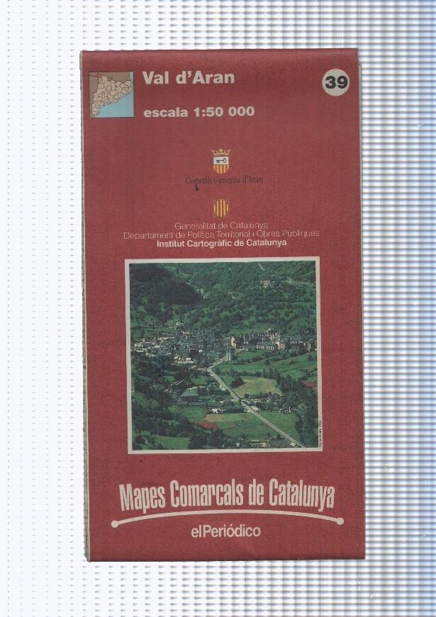 Mapes Comarcals de Catalunya numero 39: Val D Aran