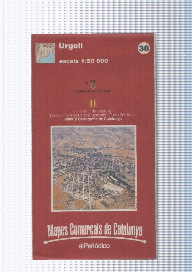 Mapes Comarcals de Catalunya numero 38: Urgell