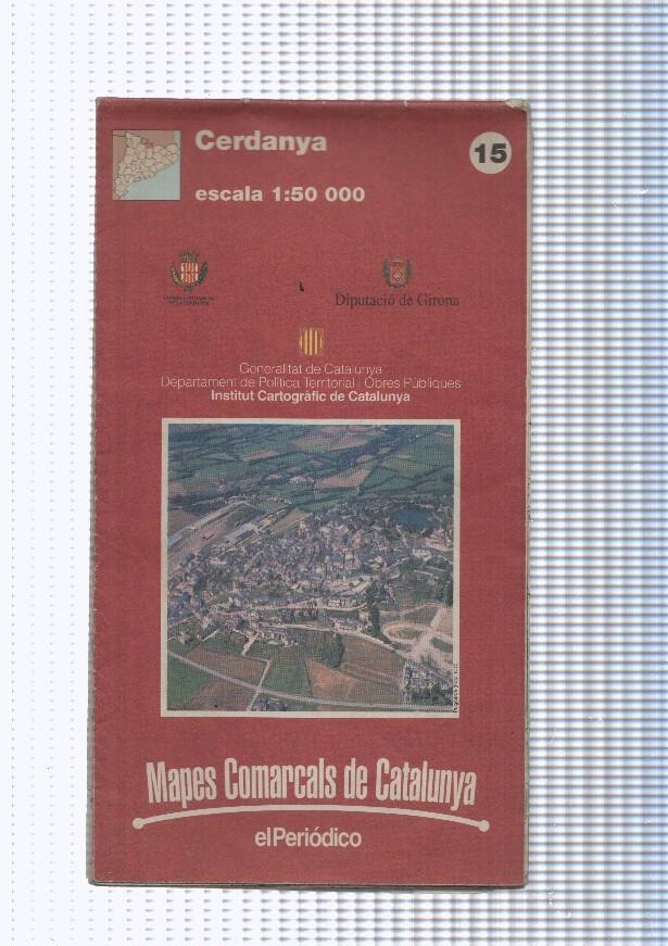 Mapes Comarcals de Catalunya numero 15: Cerdanya