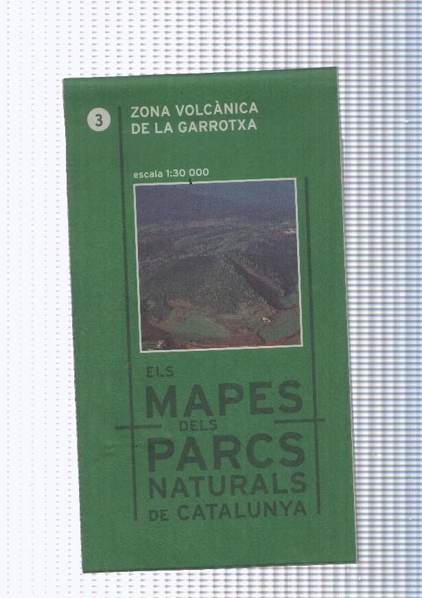Mapes Parcs Naturals de Catalunya numero 03: Zona volcanica de La Garrotxa
