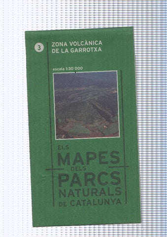 Mapes Parcs Naturals de Catalunya numero 03: Zona volcanica de La Garrotxa