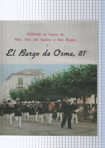El Burgo de Osma num. 81: Fiestas en honor de Ntra. Sra. del Espino y San Roque
