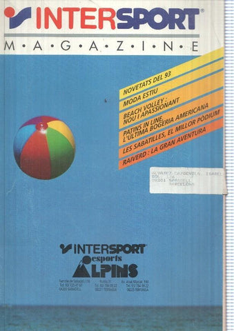 Intersport Magazine, Novetats del 93