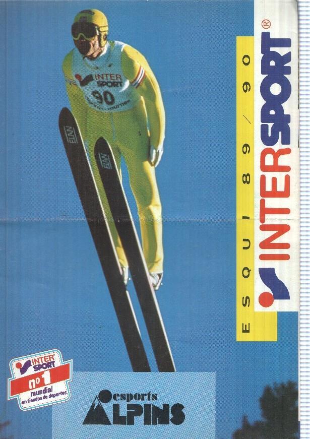 Intersport esqui 89-90 numero 01: Sports alpins