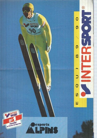 Intersport esqui 89-90 numero 01: Sports alpins