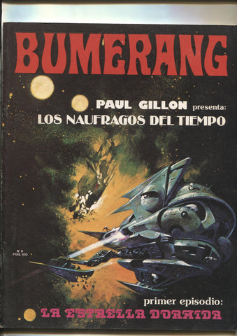 Revista Bumerang numero 09: Los Naufragos del tiempo de Paul Gillon
