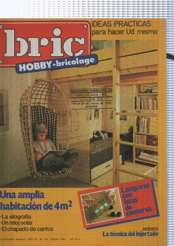 Bric numero 49, marzo 1980. Revista de bricolage, ideas practicas para hacer