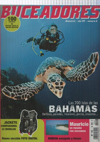 Buceadores numero 48: Las 700 islas de las Bahamas, delfines, paredes, tiburones