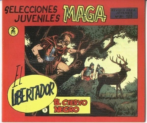 El Libertador facsimil numero 07: El ciervo negro