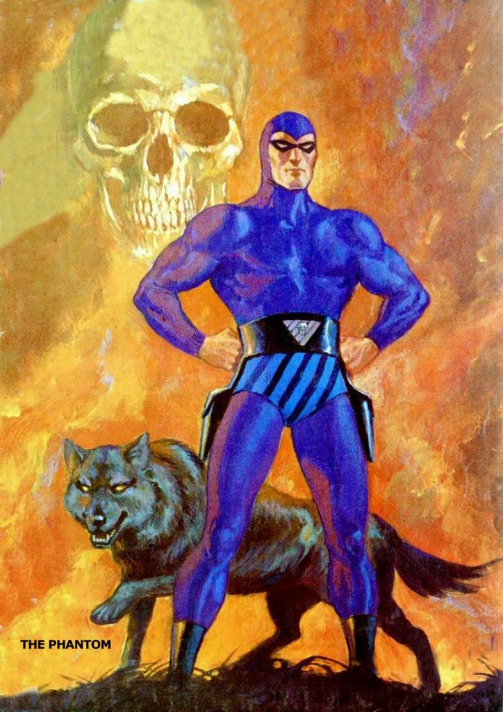 Poster DIN 4 numero 0341: El Hombre Enmascarado (The Phantom) modelo 02