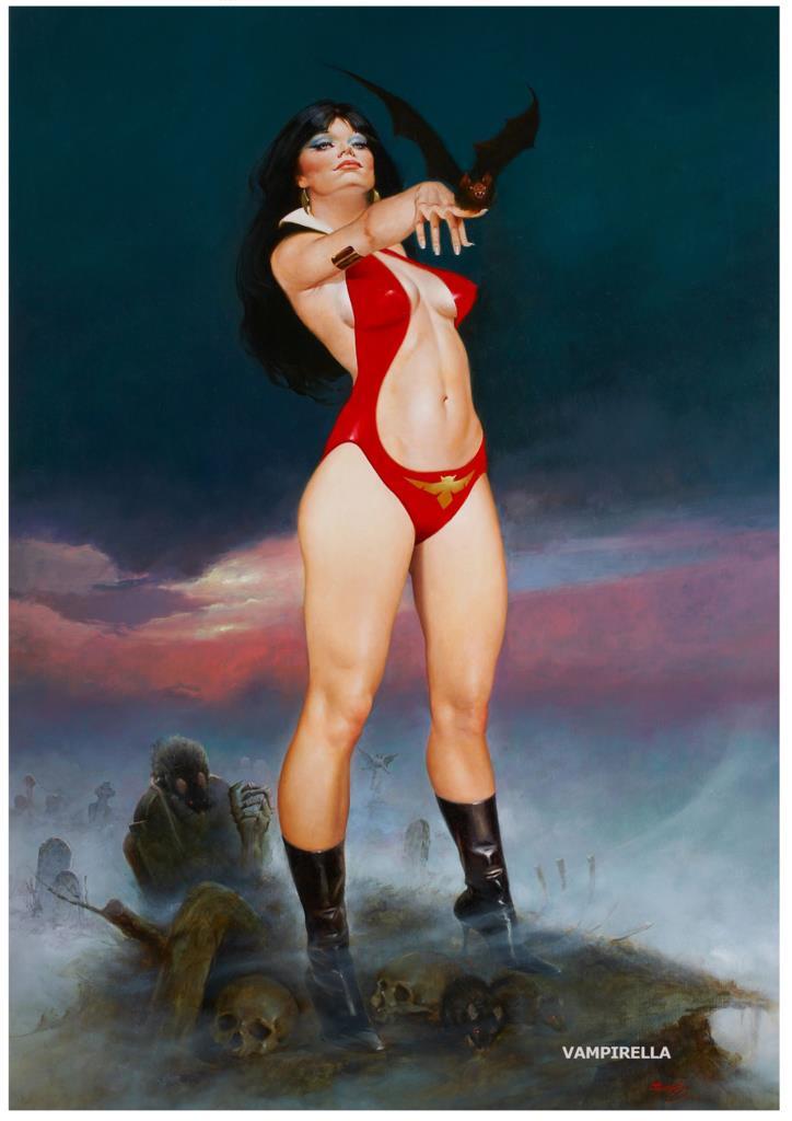 Poster DIN 4 numero 0240: Vampirella de Pepe Gonzalez