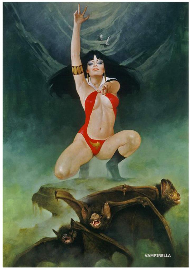 Poster DIN 4 numero 0242: Vampirella de Pepe Gonzalez
