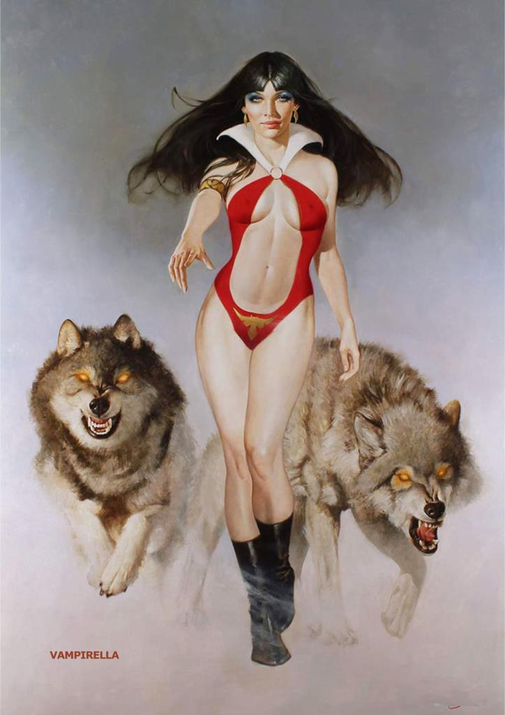 Poster DIN 4 numero 0245: Vampirella de Pepe Gonzalez