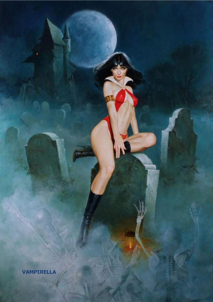 Poster DIN 4 numero 0248: Vampirella de Pepe Gonzalez