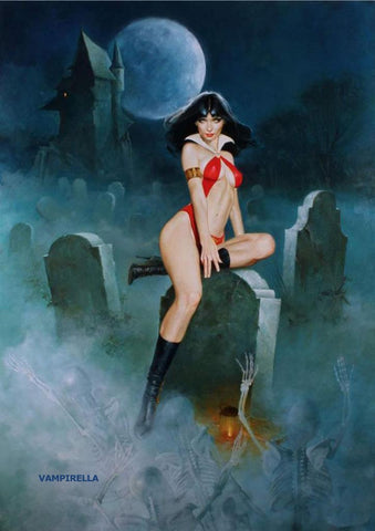 Poster DIN 4 numero 0248: Vampirella de Pepe Gonzalez
