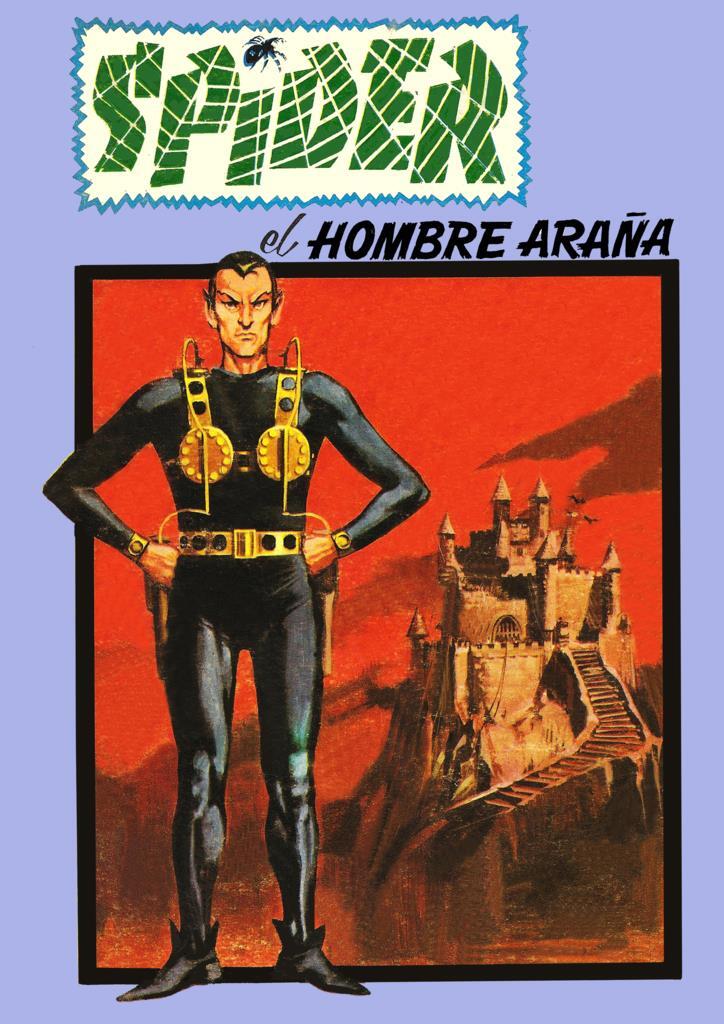 Poster DIN 4 numero 0252: Spider el hombre araña (Flierman)