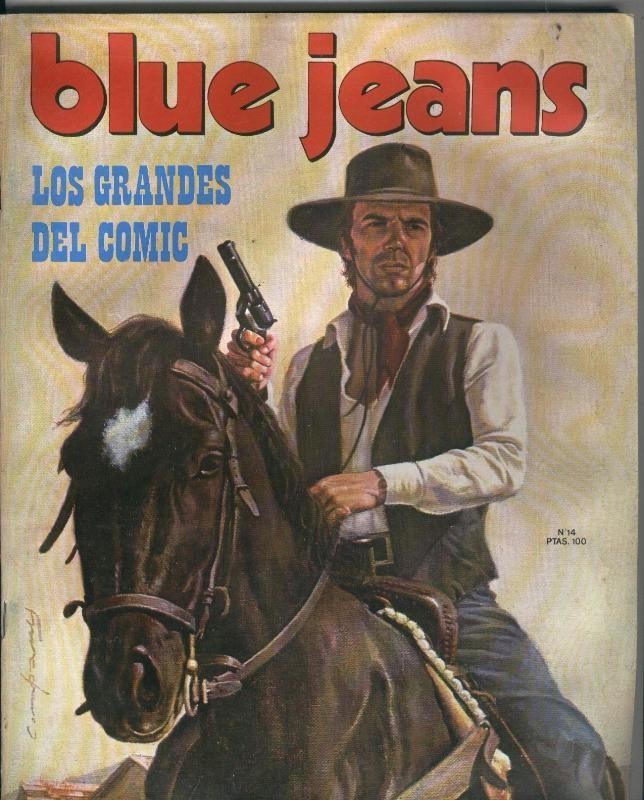 Blue Jeans numero 14: Arcano de brocal Remohi (papel con huella humedad)