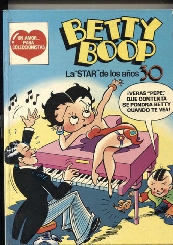 Betty Boop la Star de los años 30 , tomo editorial