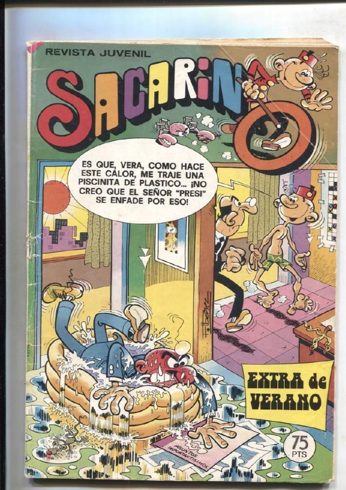 Sacarino extra verano 1980: El javanes: Mares del Sur: el monstruo del banco de las perlas (Carrillo, 31 paginas)