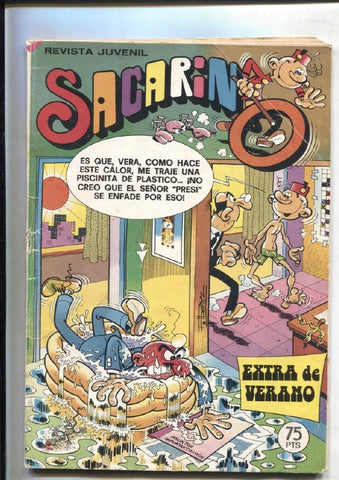 Sacarino extra verano 1980: El javanes: Mares del Sur: el monstruo del banco de las perlas (Carrillo, 31 paginas)