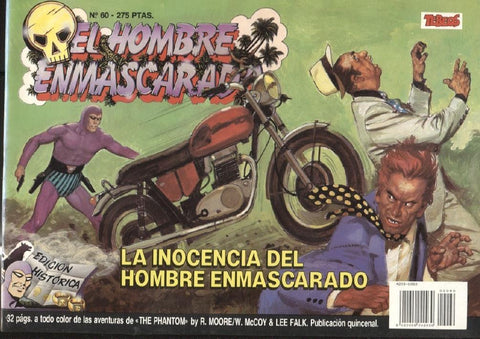 Ediciones B: El hombre enmascarado (The Phantom) numero 60: la inocencia del hombre enmascarado