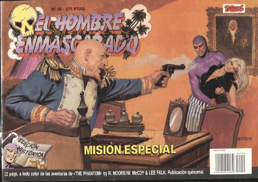 Ediciones B: El hombre enmascarado (The Phantom) numero 59: Mision especial