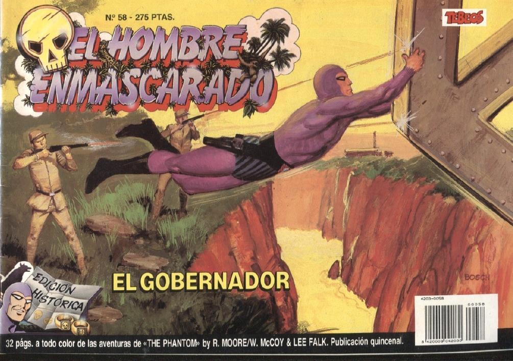 Ediciones B: El hombre enmascarado (The Phantom) numero 58: El gobernador