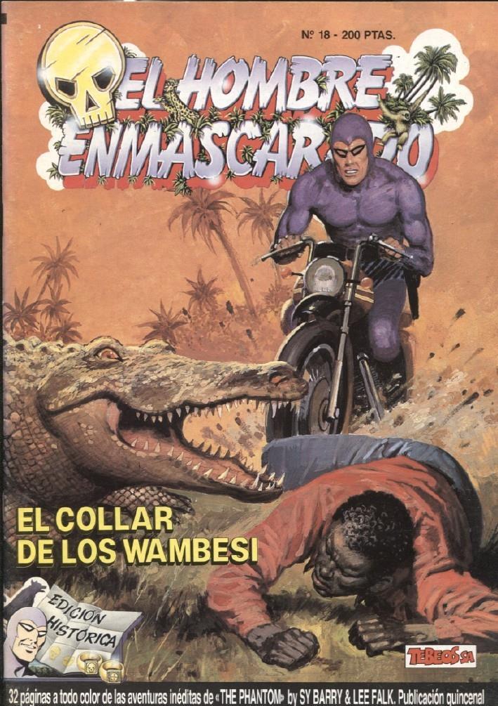 Ediciones B: El hombre enmascarado (The Phantom) numero 18: El collar de los Wambesi
