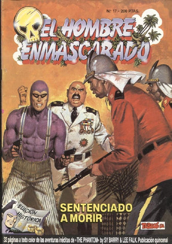 Ediciones B: El hombre enmascarado (The Phantom) numero 17: Sentenciado a morir