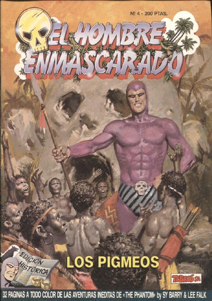 Ediciones B: El hombre enmascarado (The Phantom) numero 04: Los pigmeos