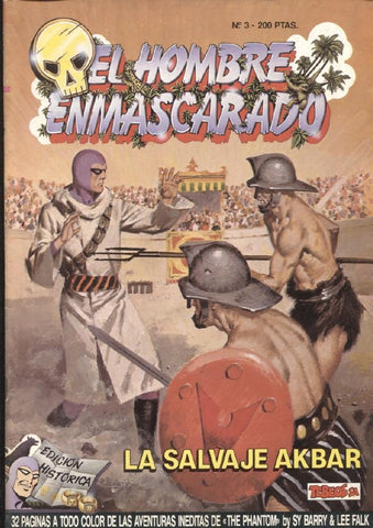 Ediciones B: El hombre enmascarado (The Phantom) numero 03: La salvaje Akbar