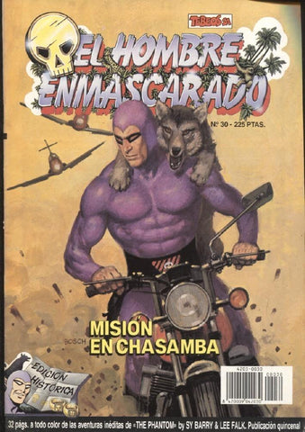 Ediciones B: El hombre enmascarado (The Phantom) numero 30: Mision en chasamba