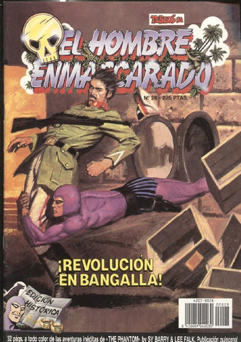 Ediciones B: El hombre enmascarado (The Phantom) numero 28: Revolucion en bangalla